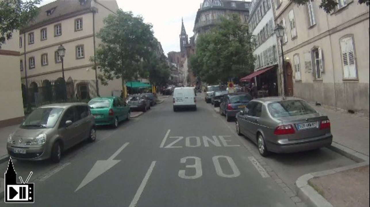 Le parcours des Courses de Strasbourg 2011