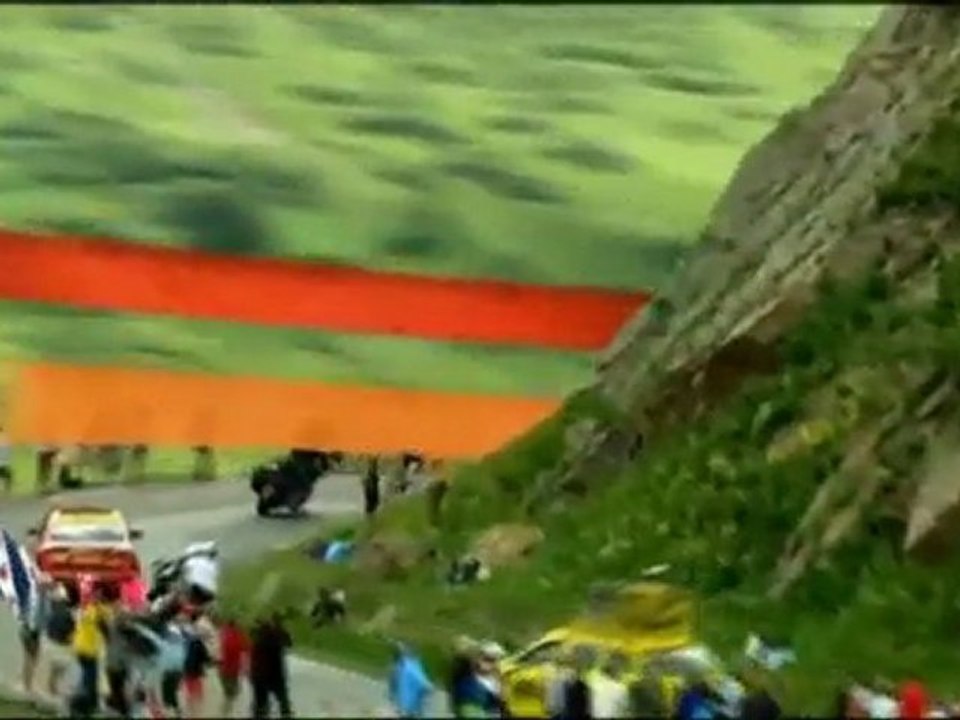 Et là, c'est là qu'on me voit...à bicyclette !