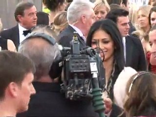 Nicole Scherzinger & Lewis Hamilton at the NMAs