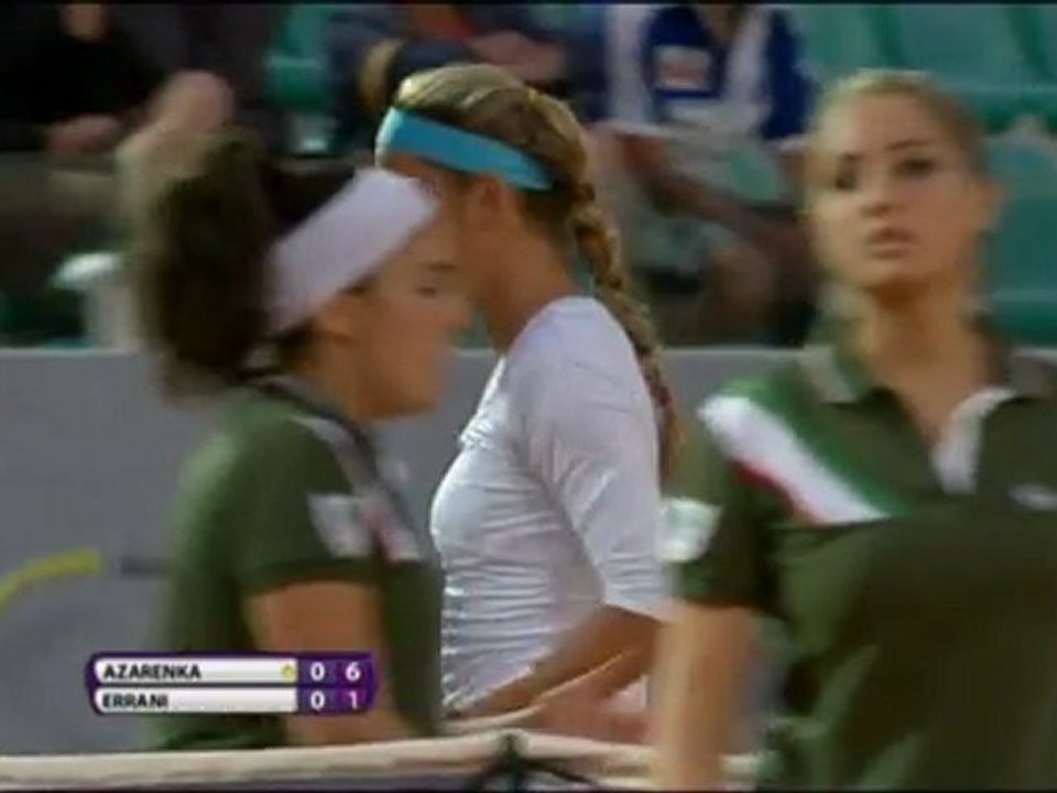 Rom - Azarenka problemlos weiter