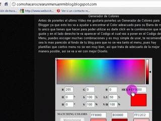 Como Hacer o Crear un Menu en Blogger