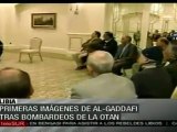 Nuevos bombardeos de la OTAN sobre residencia de Gaddafi