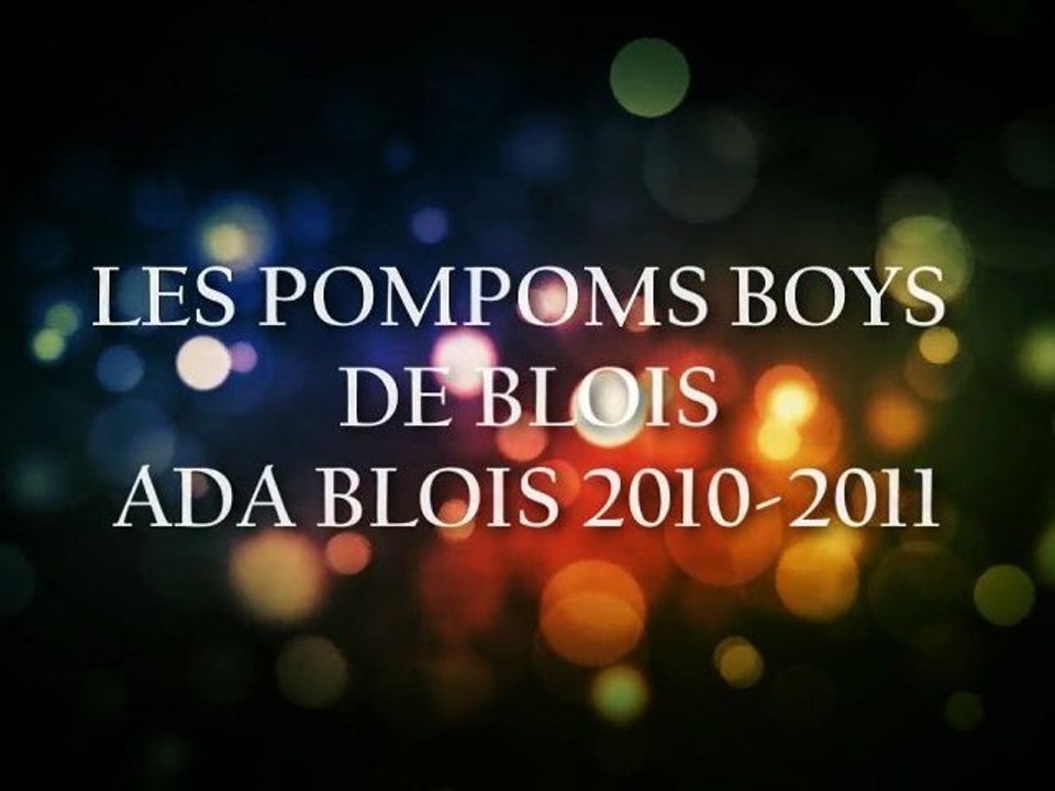 Les Pompoms Boys ADA BLOIS