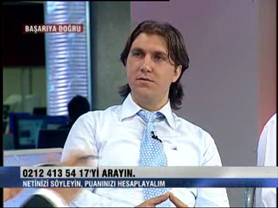 Sait Gürsoy'la Başarıya Doğru ÖSS Özel Yayını Açı Yayınlarının koşulsuz katkılarıyla... CNN TÜRK (14.06.2009) Bölüm 2
