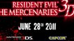 Resident Evil The Mercenaries 3D - Viral Trailer [HD]
