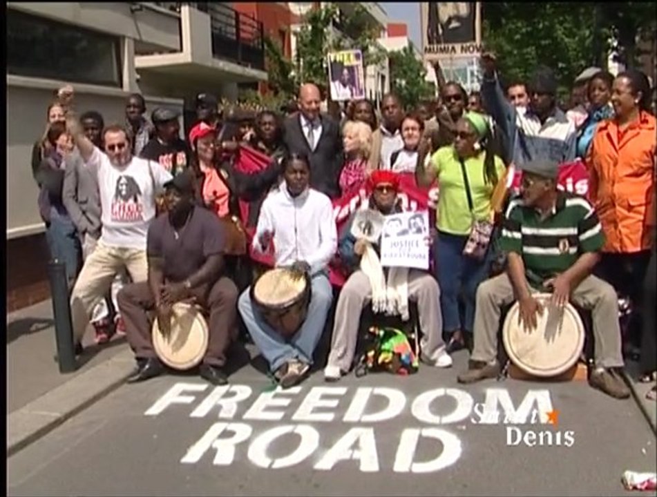 Rue Mumia Abu Jamal à Saint-Denis 5ème anniversaire