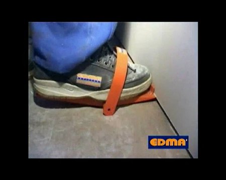 0660 FOOTPLAC Levier à plaque avec étrier en acier EDMA