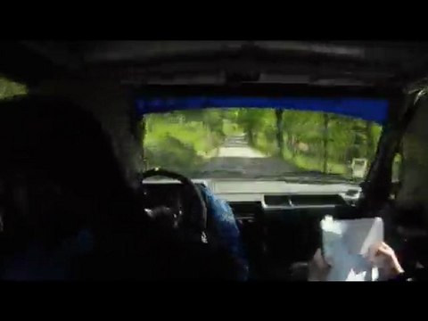 Rallye Ronde de la Durance 2011 - ES8 : La Roque d'Anthéron - Lambesc (Sortie de Route)