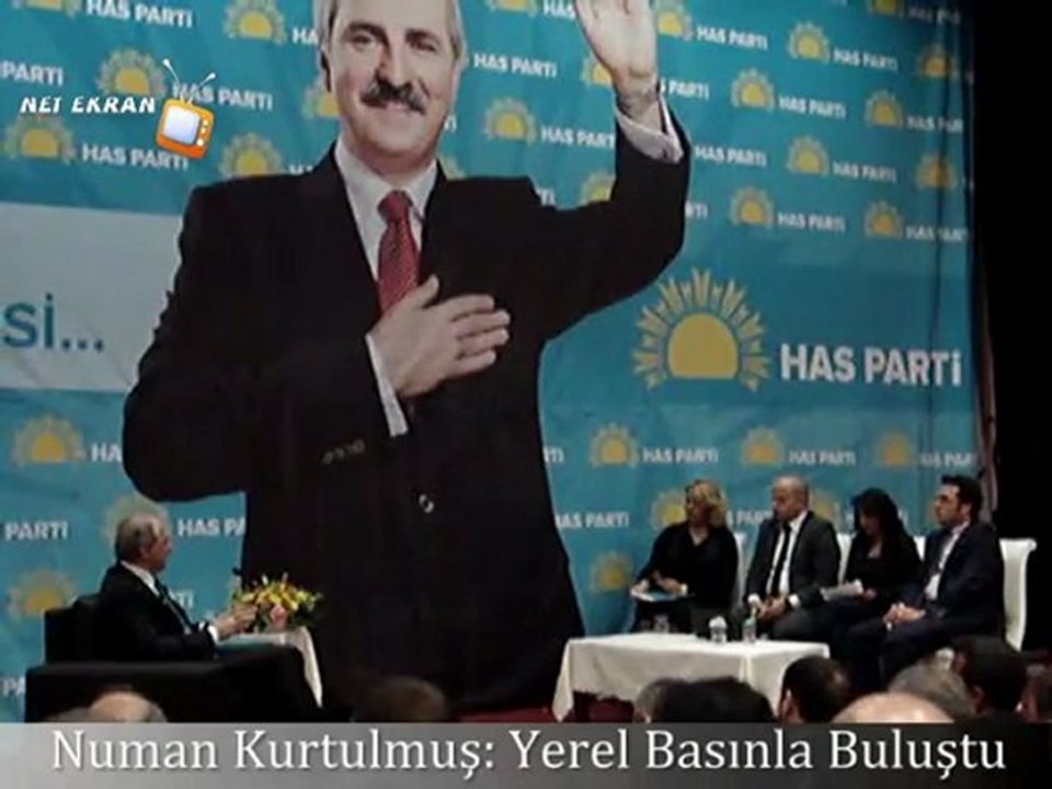 Numan Kurtulmuş Yerel Basınla Buluştu