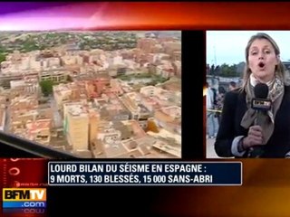 Lourd bilan du séisme en Espagne : 9 morts
