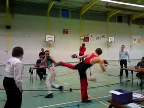 boxe francaise,assaut de Matteis vs chapuis 3eme round