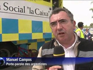 España: afectados por sismo se organizan para otra noche al raso