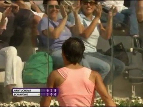 Rom - Schiavone gewinnt Krimi gegen Hantuchova