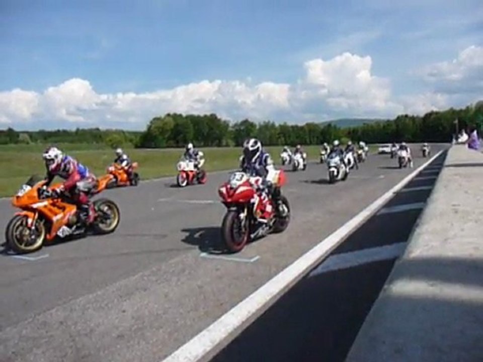 depart michelin power cup la bresse 2011  team de l'ouest