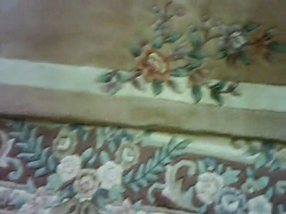 What are the dark areas on your rugs?