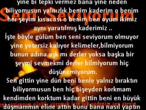 herseyım oldun benım