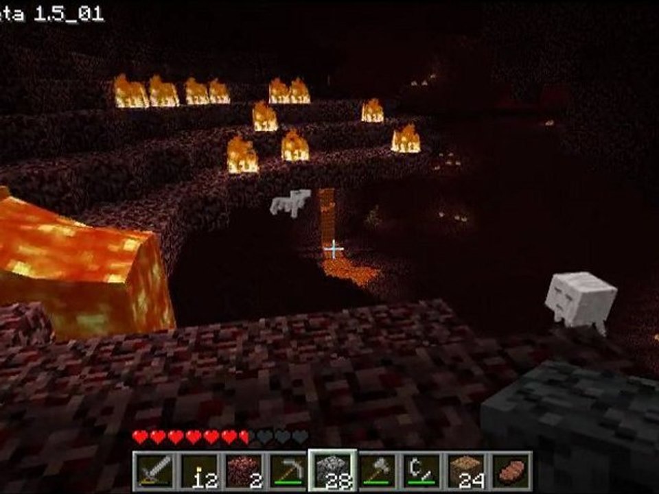 Minecraft (15) L'Enfer Du Nether