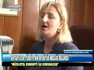 antakyada türkiyenin en büyük mozaiği
