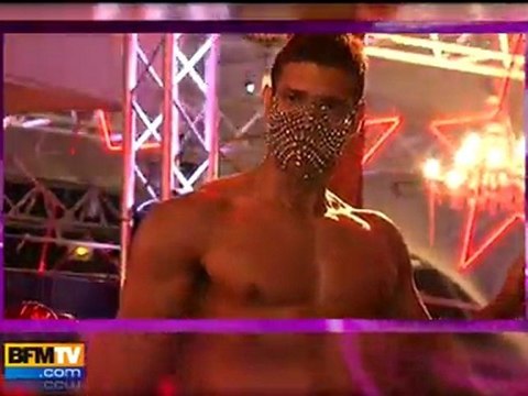 Cannes : Louise Ekland à la soirée des Guetta