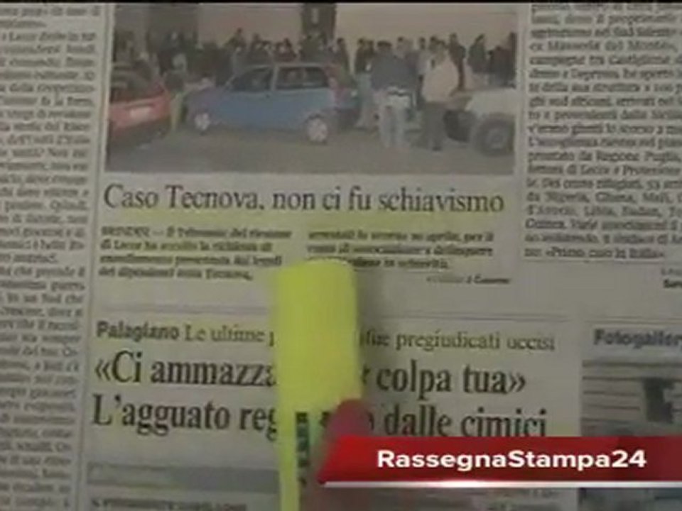 Leccenews24 Notizie dal Salento: rassegna stampa 13 Maggio