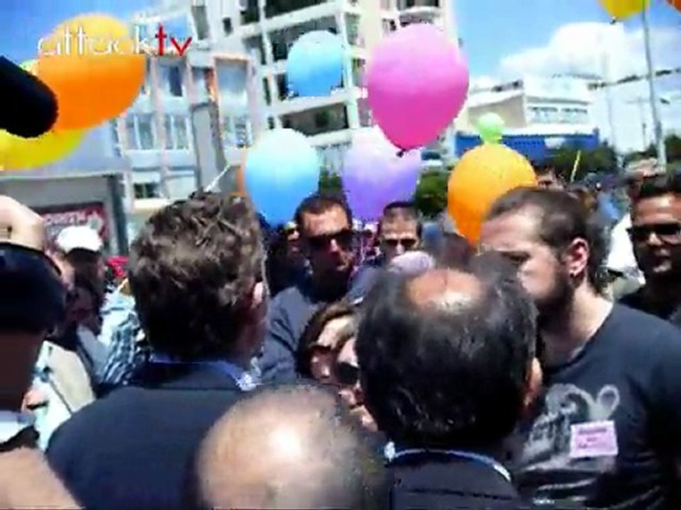 Πατρα: Επίσκεψη υπουργού Παύλου Γερουλάνου 13-5-2011