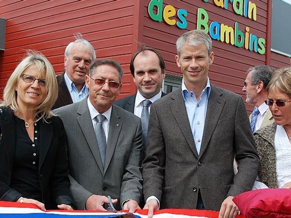 Inauguration du Jardin des Bambins à Coulommiers