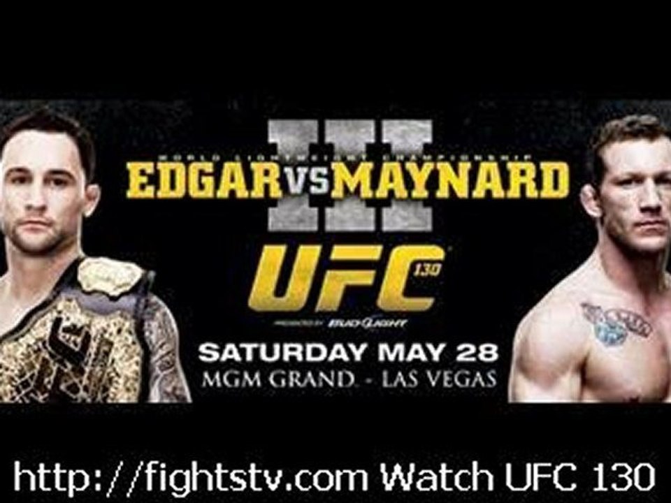 Watch UFC 130