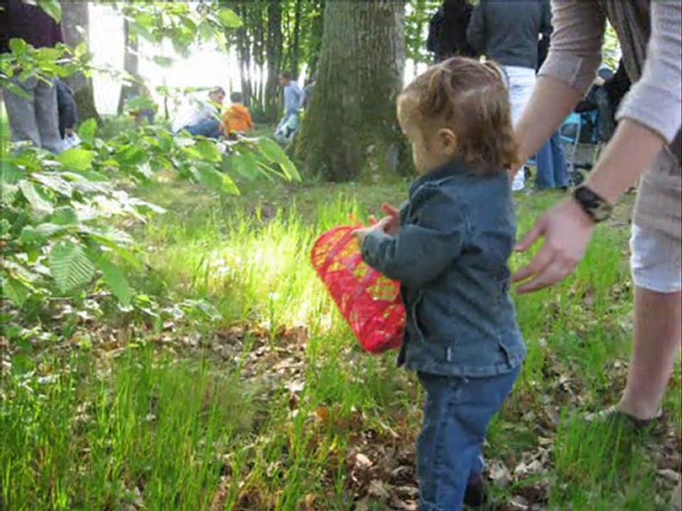Chasse aux oeufs de Pâques