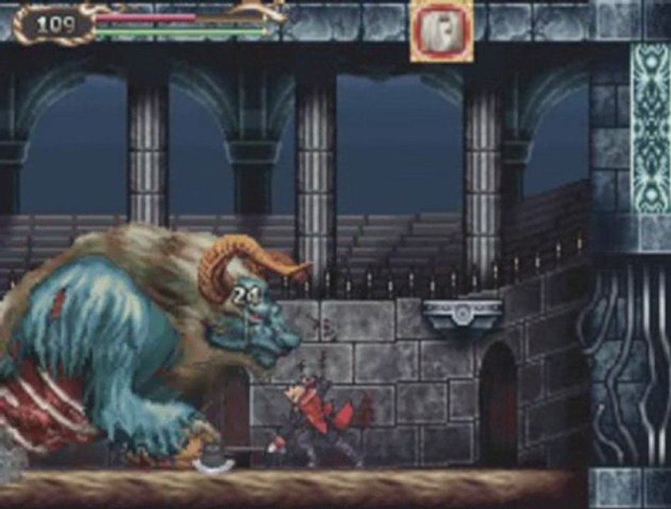 Castlevania Portrait of Ruin [04] Béhémoth et rencontre avec Death