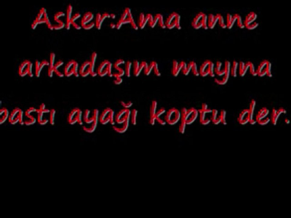 Asker İle Annesi..