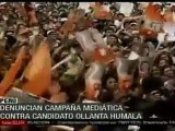 Continúa campaña mediática contra Humala