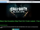 COD Black Ops Escalation Map Pack 2 Free Code Download