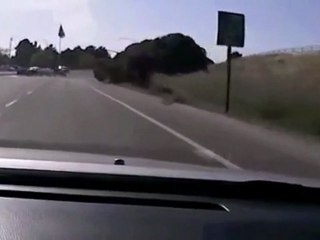 Прилетело в жопу на светофоре/auto crash(strangeworlds.at.ua)