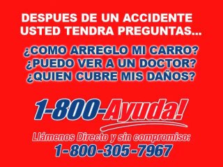 1 800 Te Ayuda que es: 1 800 305 7967
