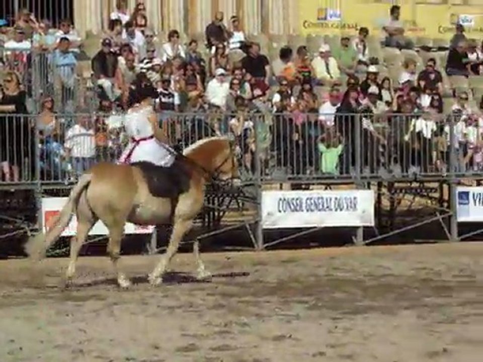 Amazone cheval d'azur 2011