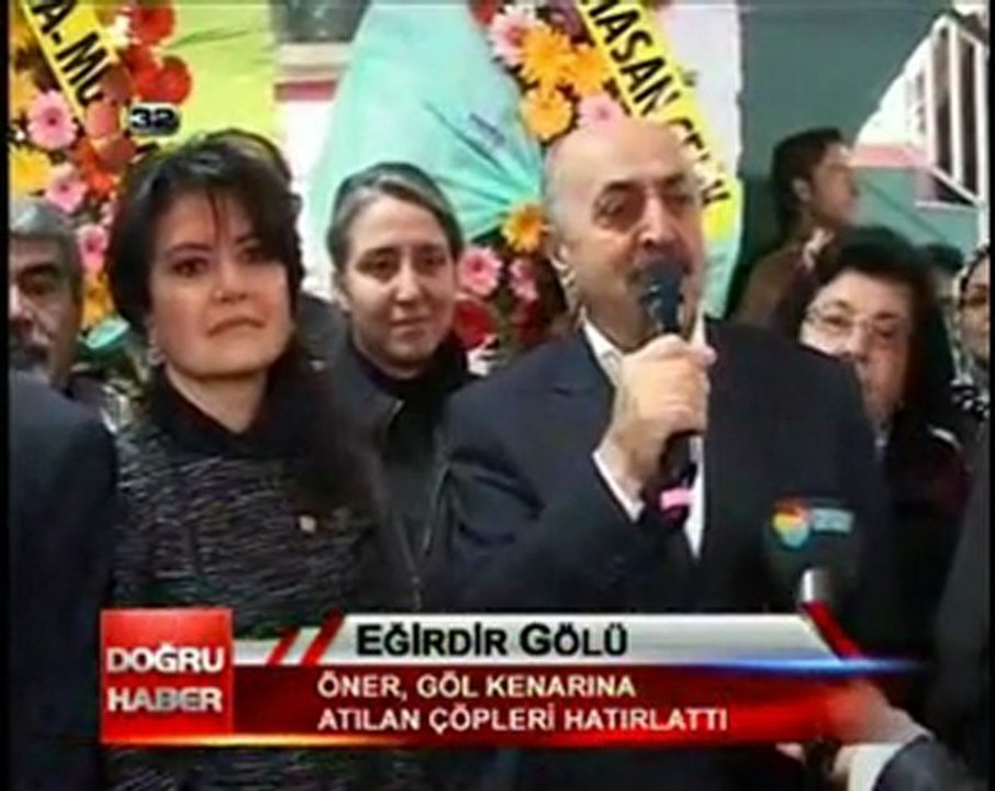 CHP EĞİRDİR SEÇİM BÜROSU AÇILIŞI