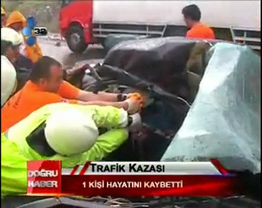 Antalya - Isparta Yolunda kaza 13 Mayıs 2011