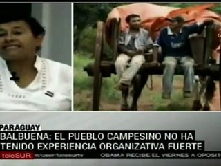 Balbuena: el campesinado ha llevado la peor parte