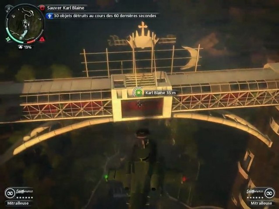03 - Just Cause 2 - Attaque du casino en hélico !