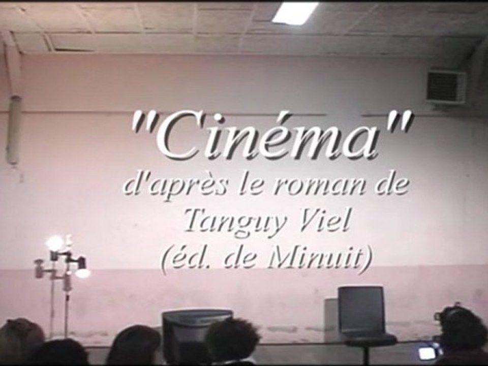 "Cinéma", par la Cie L'Esquif