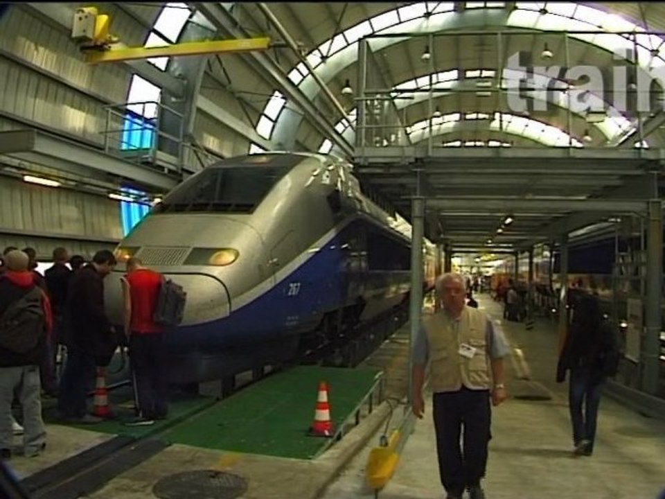 TGV high speed train maintenance - French railway