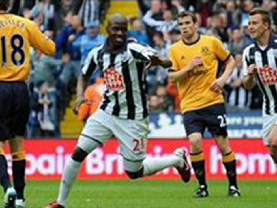 Westbrom 1-0 Everton Mulumbu scored, Bilyaletdinov sent-off