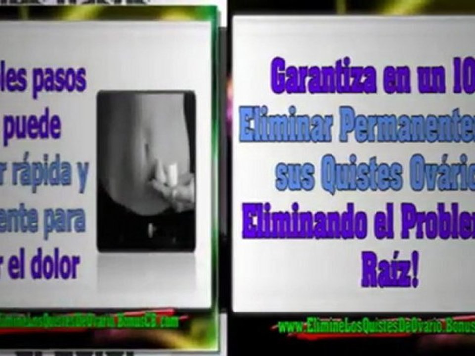 quistes en ovarios - quistes en el utero - quistes vaginales