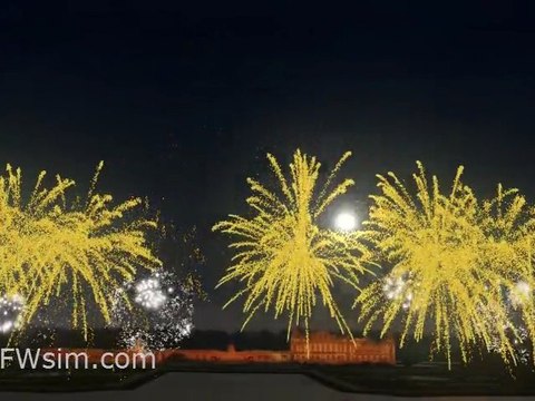 The Fireworks Must Go On FWsim Concours Nuit de Chantilly