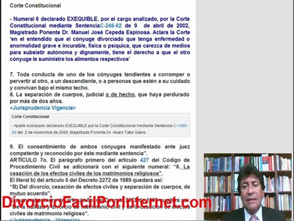 CAUSALES 7, 8 Y 9 DE DIVORCIO CONTENCIOSO