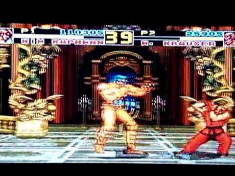 Kinikuman et Ura Rengue sur Fatal Fury Special nec pc engine