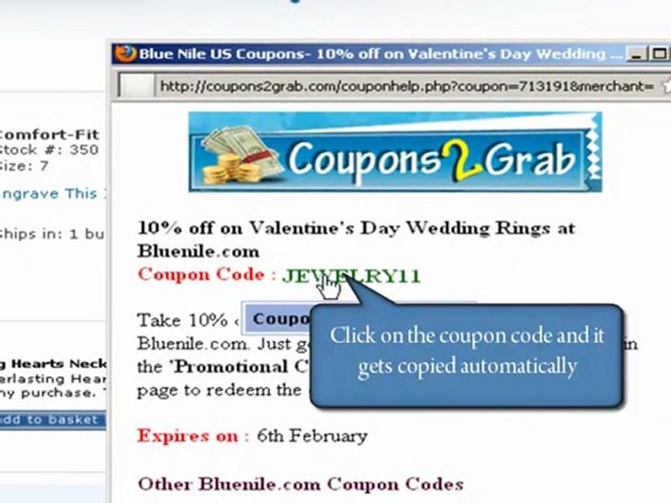 Blue Nile US Discount Coupons -Coupons2grab