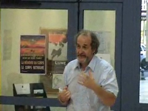 Didier Crévenat podothérapeute et énergéticien Alain Coudert échange-débat médiathèque Salernes actu salernes infos var 83