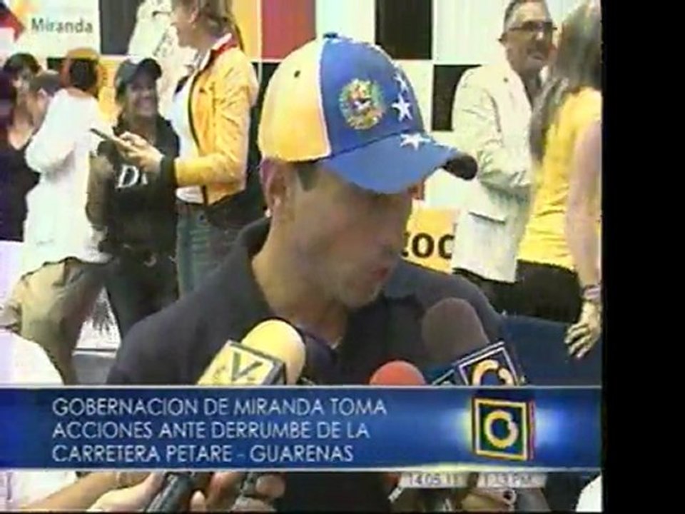 Trancada Petare-Guarenas