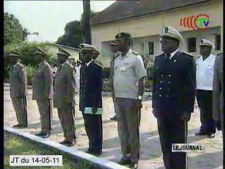 Prise de commandement du nouveau commandant de la logistique des FAC